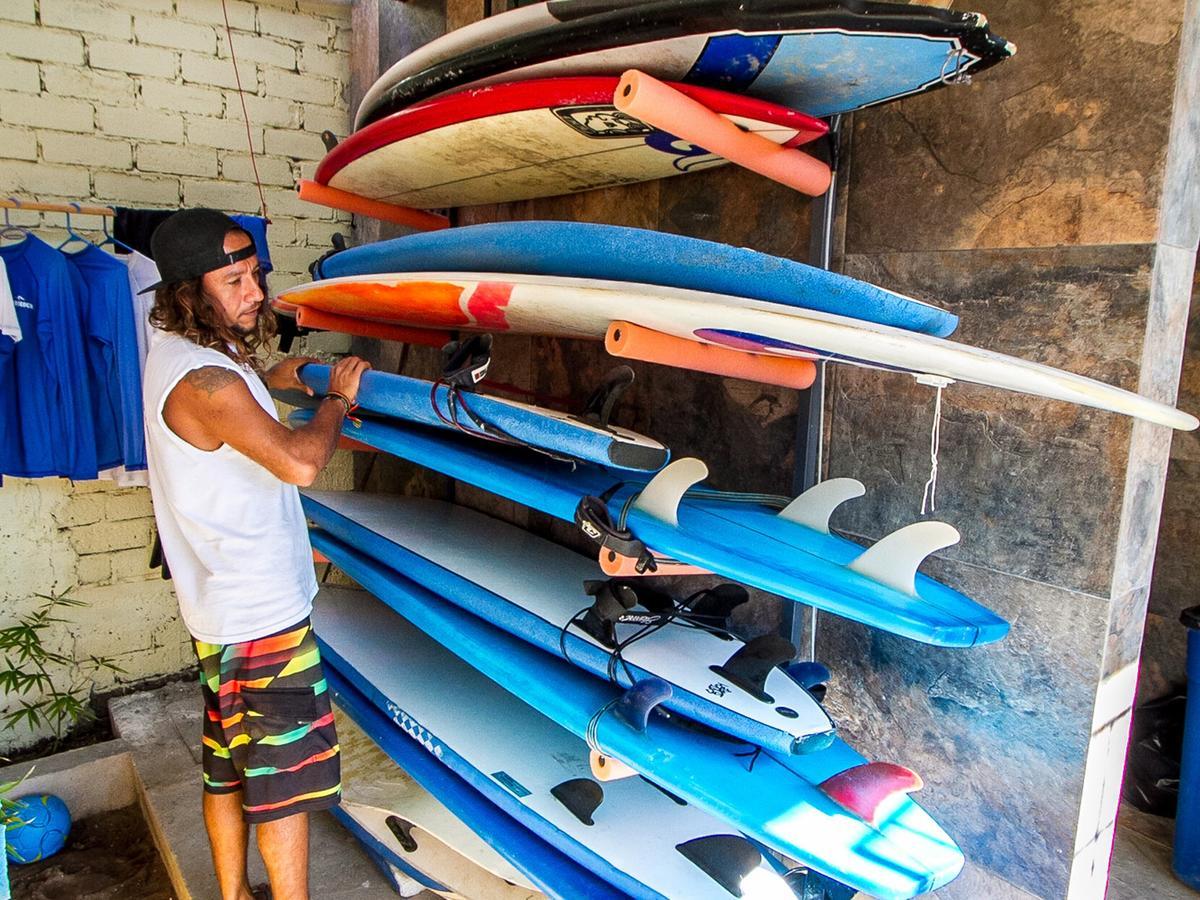 A Pousada Experiencia Surf Camp Brisas de Zicatela Exterior foto
