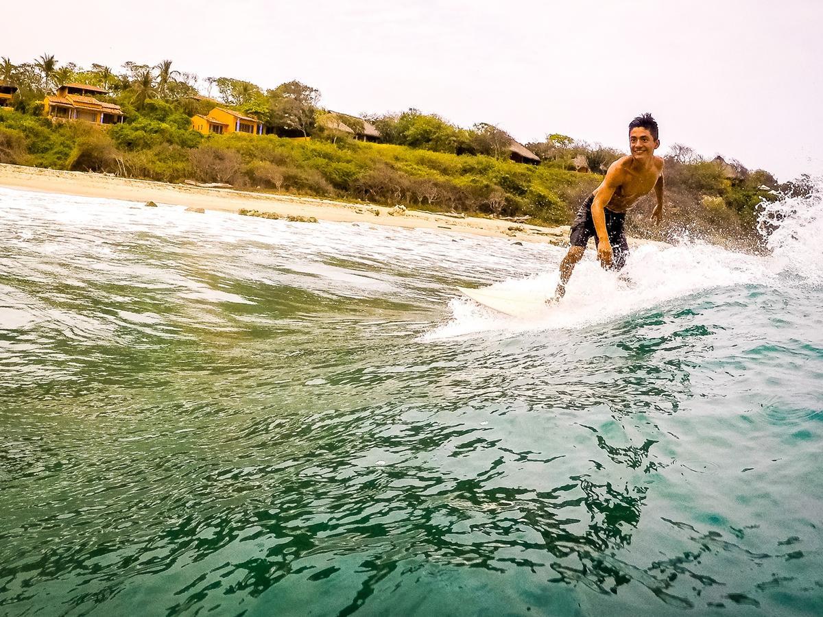 A Pousada Experiencia Surf Camp Brisas de Zicatela Exterior foto